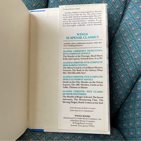 Five Complete Novels of Murder And Detection by Agatha Christie. Vintage 1986 - Picture 4 of 8